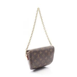 Louis Vuitton Bum Bag canvas leather Monogram handbag brown